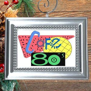 Back To The Future The 80's Cafe Retro Movie Memorabilia Christmas Tree Ornament